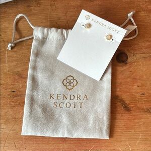 Kendra Scott Gold and iridescent druzy Nola Stud Earrings
